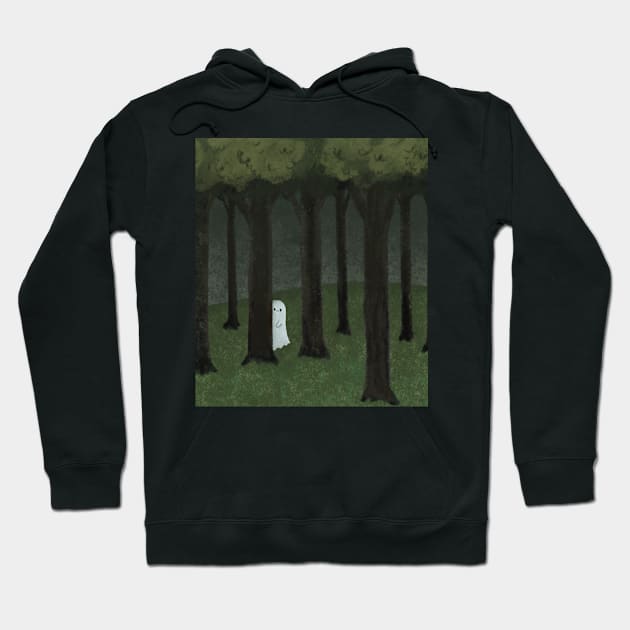 Peekaboo! Hoodie by Meg Schmeg Art